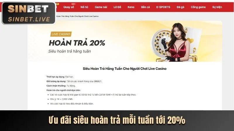 Đa dạng các trò chơi cá cược